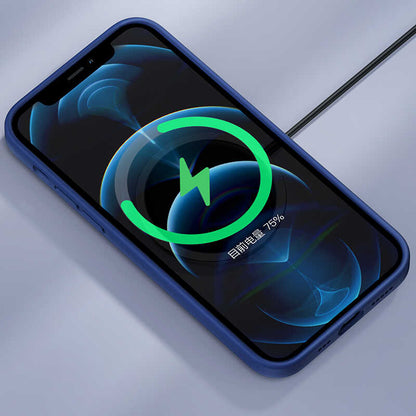 Apple iPhone 12 Pro Max Kılıf Benks M-safe Magnetic Original Apple MFI Certified Silikon Kapak