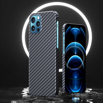 Apple iPhone 12 Pro Max Kılıf Benks MFİ M-safe Magnetic Aramid Kapak