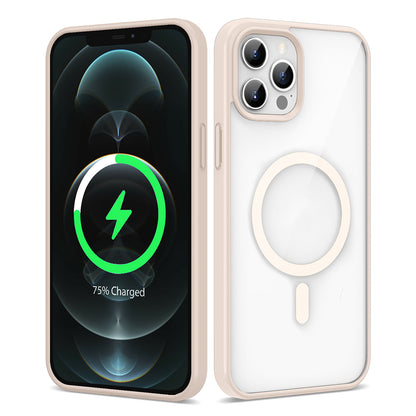 Apple iPhone 12 Pro Max Kılıf M-safe Wireless Şarj Özellikli Silikon Zore Ege Kapak