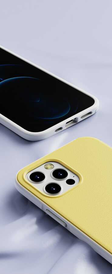 Apple iPhone 12 Pro Max Kılıf Wlons Hill Kapak