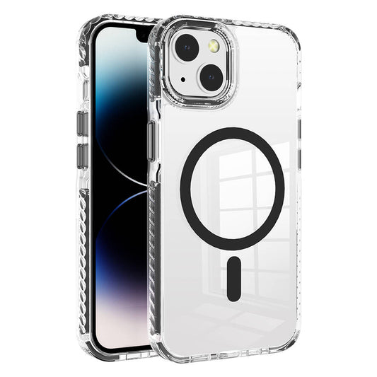 Apple iPhone 13 Kılıf M-safe Şarj Özellikli Airbagli Takılabilir Askı Aparatlı Zore Nana Kapak