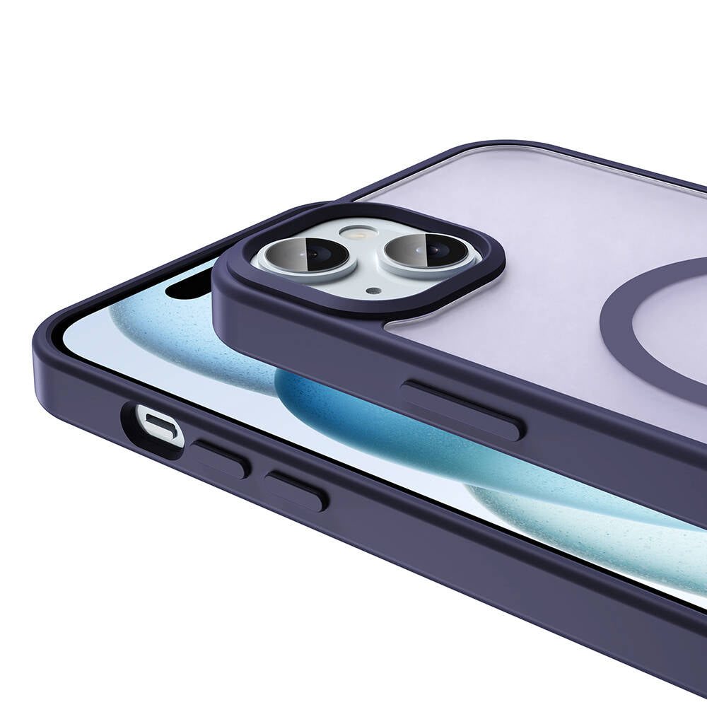 Apple iPhone 13 Kılıf M-safe Şarj Özellikli Mat Arka Yüzey Zore Sio Kapak