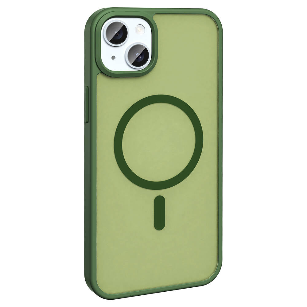 Apple iPhone 13 Kılıf M-safe Şarj Özellikli Mat Arka Yüzey Zore Sio Kapak