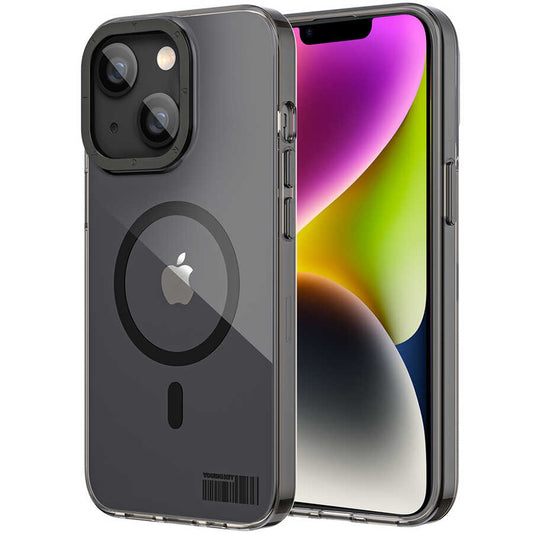 Apple iPhone 13 Kılıf M-safe Şarj Özellikli Youngkit Coloured Glaze Serisi Kapak