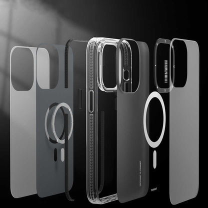 Apple iPhone 13 Kılıf M-safe Şarj Özellikli YoungKit Kamuflaj Serisi Kapak