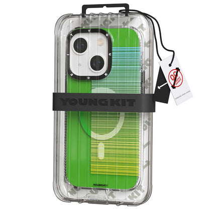 Apple iPhone 13 Kılıf M-safe Şarj Özellikli Youngkit Pure Serisi Kapak