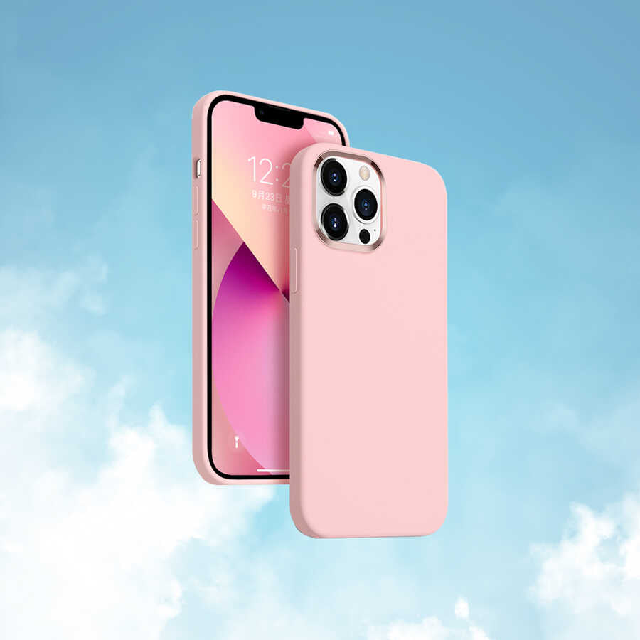 Apple iPhone 13 Kılıf Wiwu M-safe Magnetic Silikon Kapak