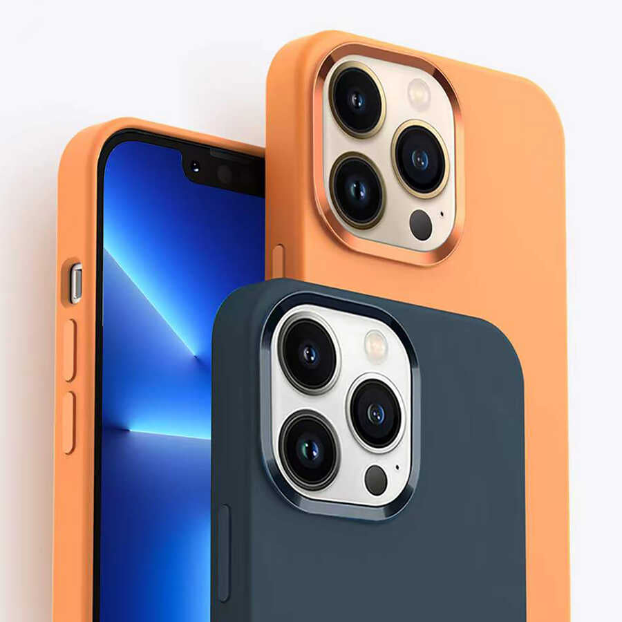 Apple iPhone 13 Kılıf Wiwu M-safe Magnetic Silikon Kapak