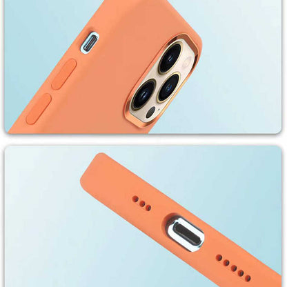 Apple iPhone 13 Kılıf Wiwu M-safe Magnetic Silikon Kapak