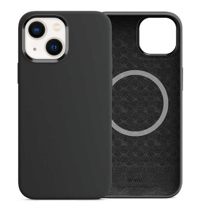 Apple iPhone 13 Kılıf Wiwu M-safe Magnetic Silikon Kapak