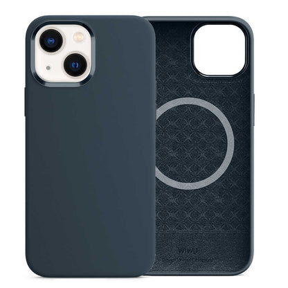 Apple iPhone 13 Kılıf Wiwu M-safe Magnetic Silikon Kapak