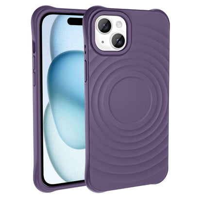 Apple iPhone 13 M-safe Şarj Özellikli Airbagli Mat Görünümlü Zore Hepi Kapak