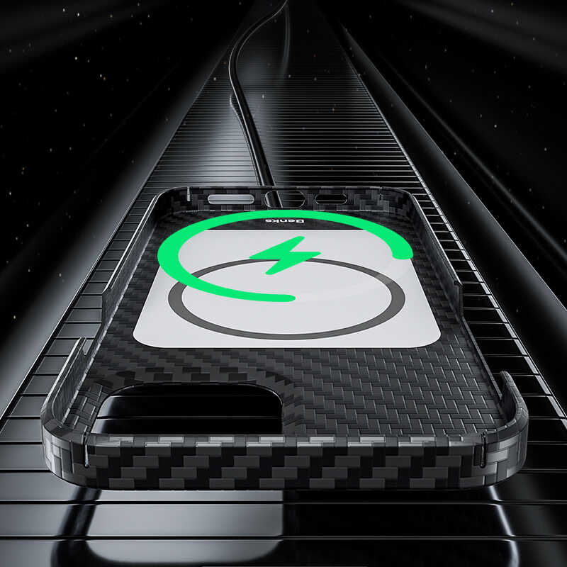 Apple iPhone 13 Pro Kılıf Benks Aramid M-safe 3 in 1 Set