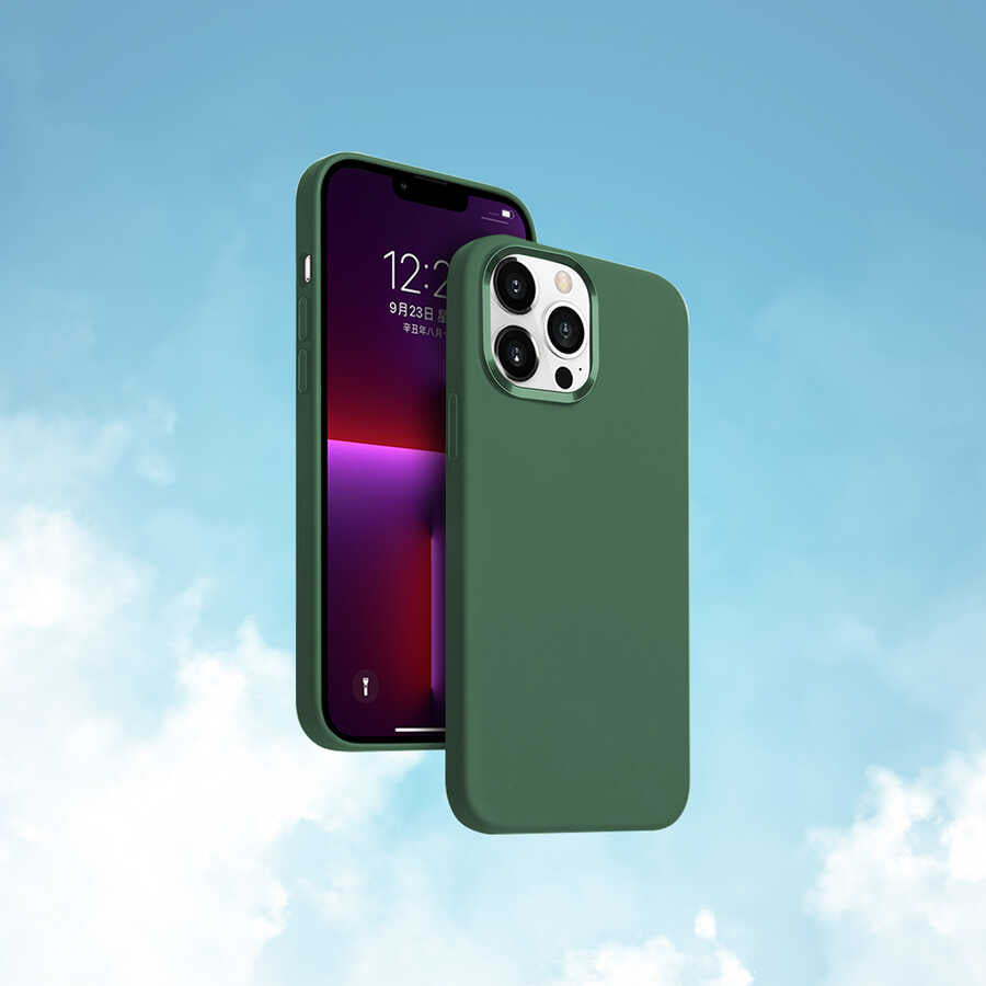 Apple iPhone 13 Pro Kılıf Wiwu M-safe Magnetic Silikon Kapak