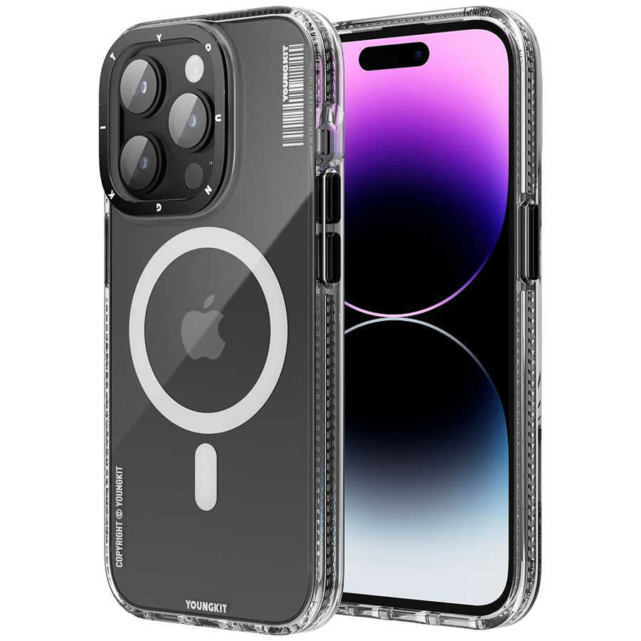 Apple iPhone 13 Pro Max Kılıf M-safe Şarj Özellikli YoungKit Exquisite Serisi Kapak