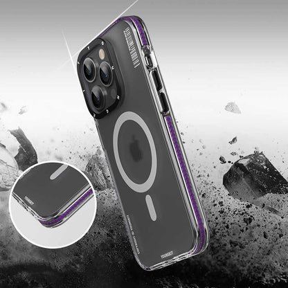 Apple iPhone 13 Pro Max Kılıf M-safe Şarj Özellikli Youngkit Jane Sand Serisi Kapak