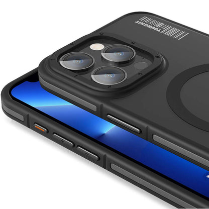 Apple iPhone 13 Pro Max Kılıf M-safe Şarj Özellikli Youngkit Rock Sand Serisi Kapak