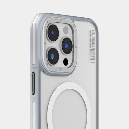 Apple iPhone 13 Pro Max Kılıf M-safe Şarj Özellikli Youngkit Rock Sand Serisi Kapak