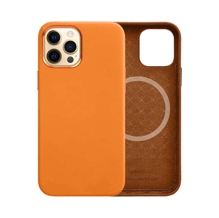Apple iPhone 13 Pro Max Kılıf Wiwu M-safe Magnetic Kapak