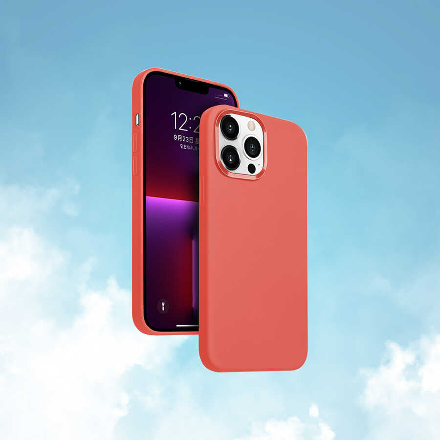 Apple iPhone 13 Pro Max Kılıf Wiwu M-safe Magnetic Silikon Kapak