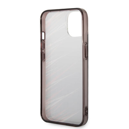 Apple iPhone 14 Kılıf Ferrari Orjinal Lisanslı Baskı Logolu Çimen Desenli Kapak