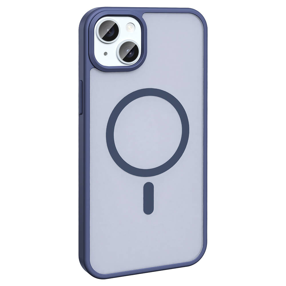 Apple iPhone 14 Kılıf M-safe Şarj Özellikli Mat Arka Yüzey Zore Sio Kapak