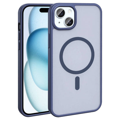 Apple iPhone 14 Kılıf M-safe Şarj Özellikli Mat Arka Yüzey Zore Sio Kapak