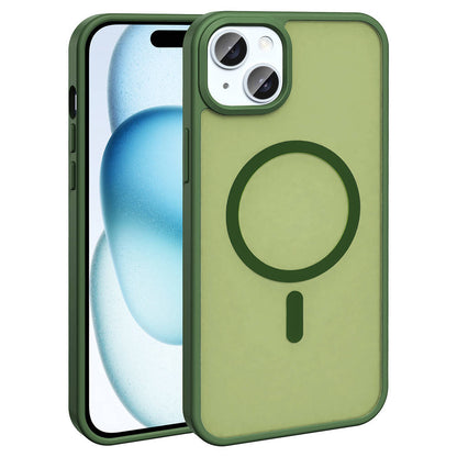 Apple iPhone 14 Kılıf M-safe Şarj Özellikli Mat Arka Yüzey Zore Sio Kapak