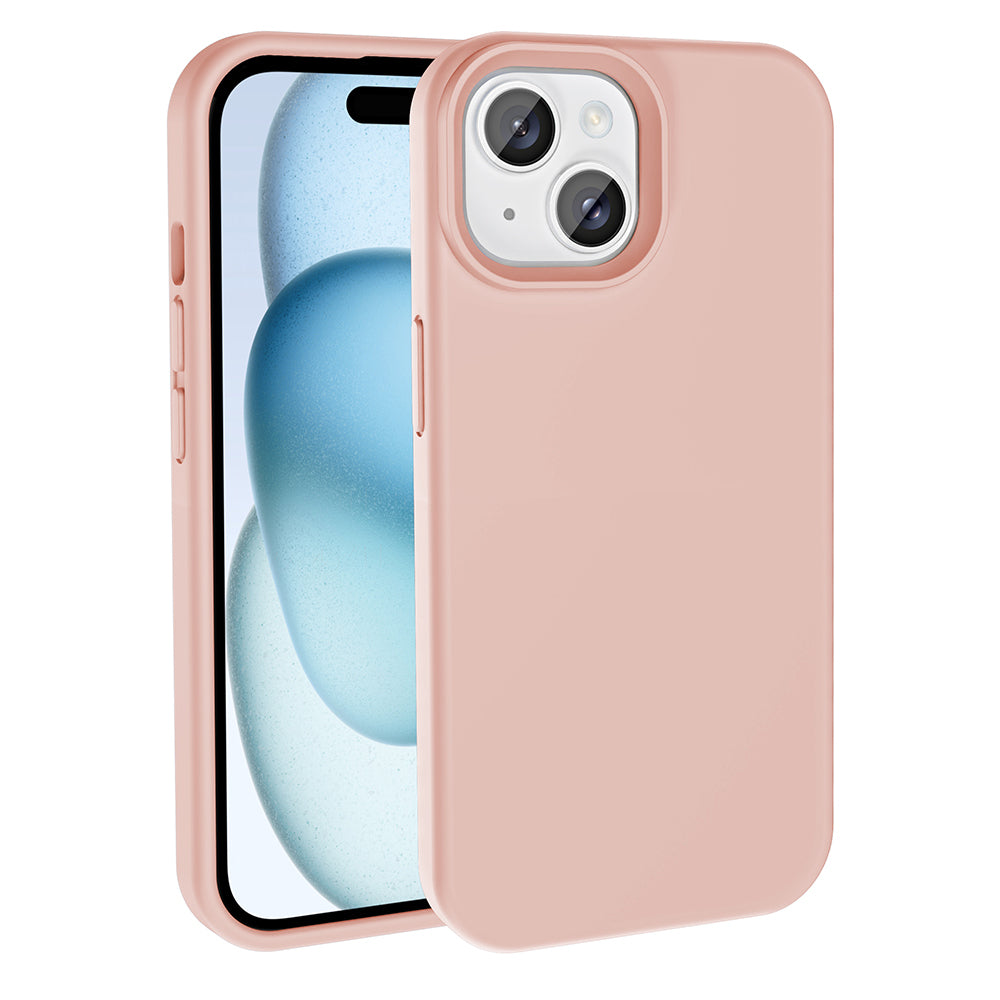 Apple iPhone 14 Kılıf M-safe Şarj Özellikli Sıvı Teknolojili Silinebilir Sert Zore Kivi Kapak