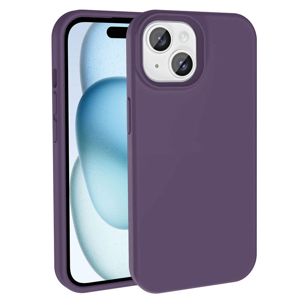 Apple iPhone 14 Kılıf M-safe Şarj Özellikli Sıvı Teknolojili Silinebilir Sert Zore Kivi Kapak