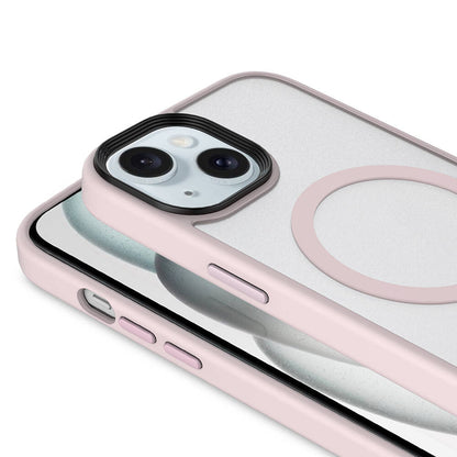 Apple iPhone 14 Kılıf Mat Arka Yüzey Wireless Şarj Özellikli Zore Flet M-safe Kapak