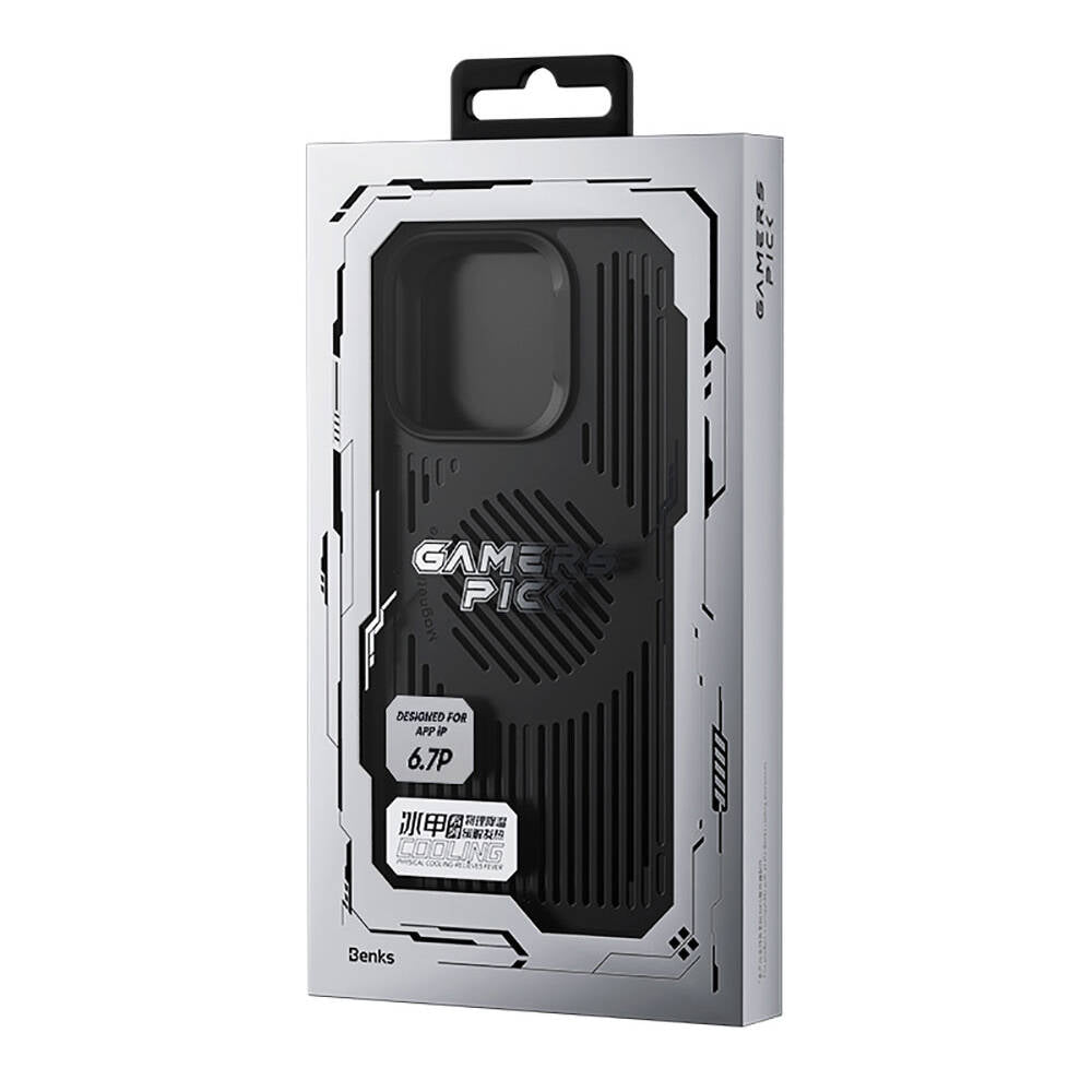 Apple iPhone 14 Plus Kılıf M-safe Şarj Özellikli Düşme Dirençli Soğutucu Benks Biliz Kapak