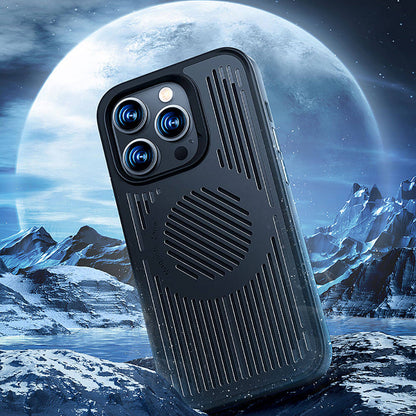 Apple iPhone 14 Plus Kılıf M-safe Şarj Özellikli Düşme Dirençli Soğutucu Benks Biliz Kapak