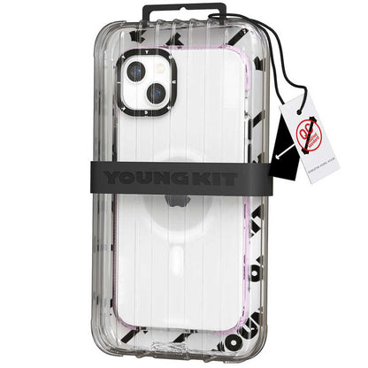 Apple iPhone 14 Plus Kılıf M-safe Şarj Özellikli YoungKit Exquisite Serisi Kapak