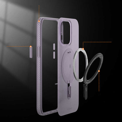 Apple iPhone 14 Plus Kılıf M-safe Şarj Özellikli Youngkit Rock Serisi Kapak