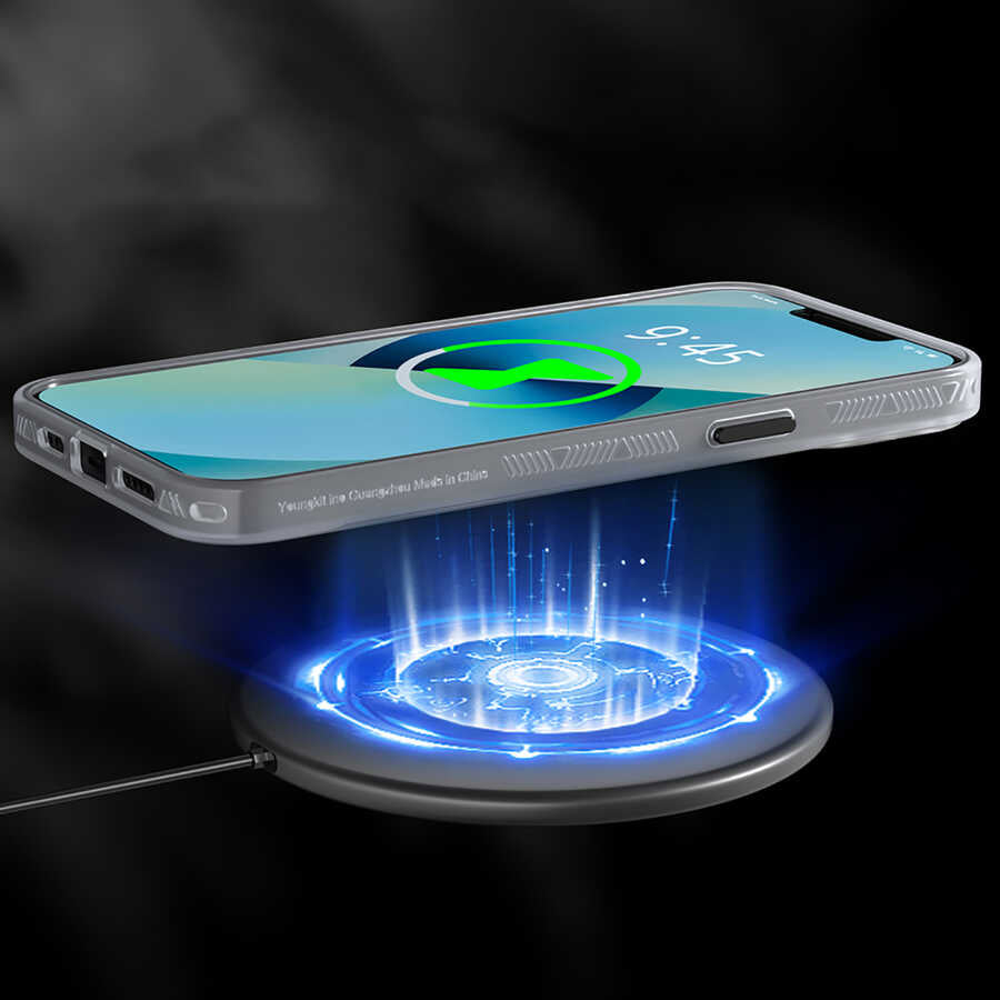 Apple iPhone 14 Plus Kılıf M-safe Şarj Özellikli YoungKit Technology Serisi Kapak