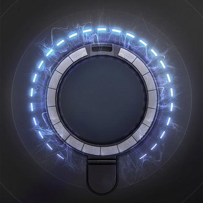 Apple iPhone 14 Plus Kılıf Wiwu ZMM-010 M-safe Şarj Özellikli Parmak İzi Bırakmayan Mat Transparan Standlı Kapak