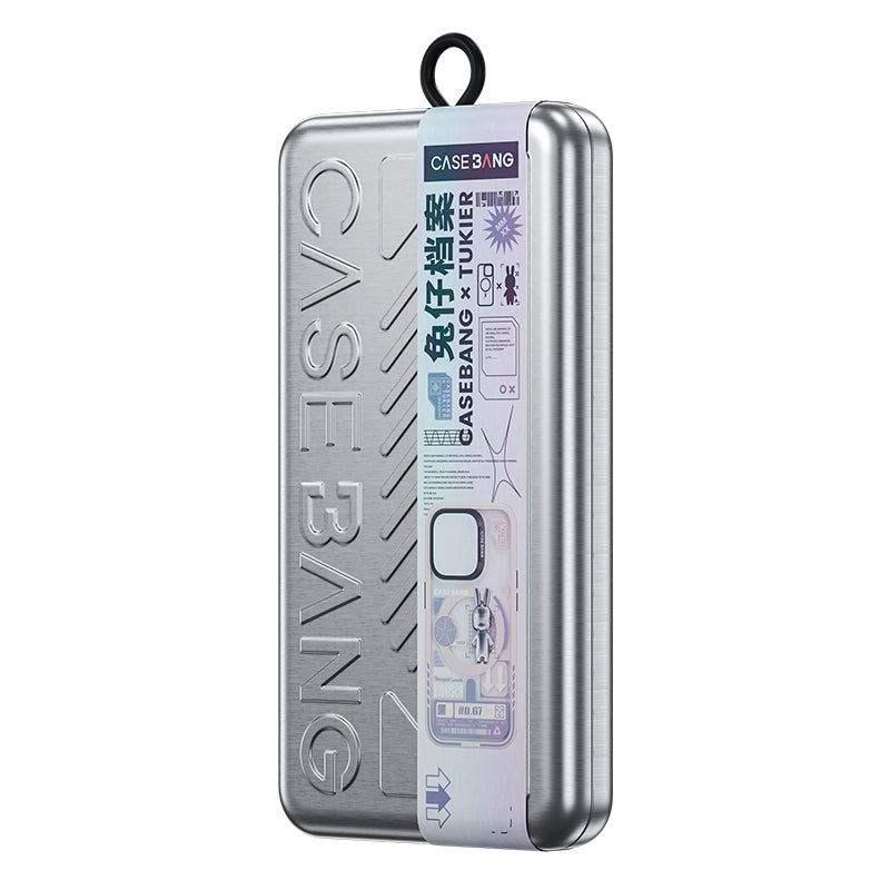 Apple iPhone 14 Pro Kılıf M-safe Şarj Özellikli Benks Casebang Rabbit Kapak