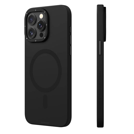 Apple iPhone 14 Pro Kılıf M-safe Şarj Özellikli Çizilmeye ve Aşınmaya Dayanıklı Youngkit Velvet Serisi Kapak