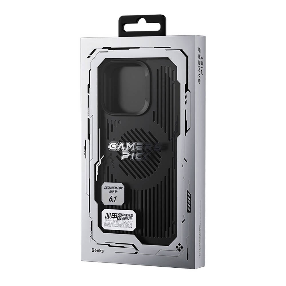 Apple iPhone 14 Pro Kılıf M-safe Şarj Özellikli Düşme Dirençli Soğutucu Benks Biliz Kapak