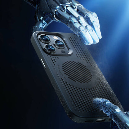 Apple iPhone 14 Pro Kılıf M-safe Şarj Özellikli Düşme Dirençli Soğutucu Benks Biliz Kapak