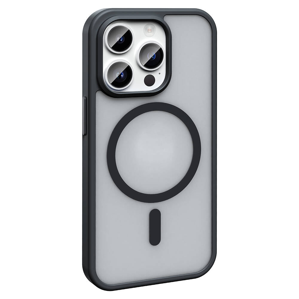 Apple iPhone 14 Pro Kılıf M-safe Şarj Özellikli Mat Arka Yüzey Zore Sio Kapak