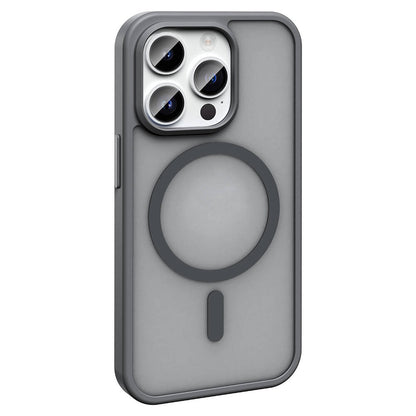 Apple iPhone 14 Pro Kılıf M-safe Şarj Özellikli Mat Arka Yüzey Zore Sio Kapak