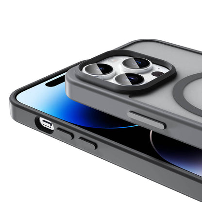 Apple iPhone 14 Pro Kılıf M-safe Şarj Özellikli Mat Arka Yüzey Zore Sio Kapak