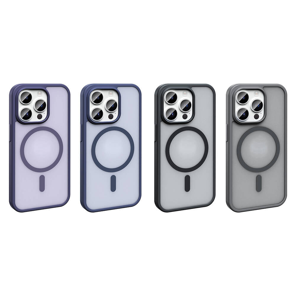 Apple iPhone 14 Pro Kılıf M-safe Şarj Özellikli Mat Arka Yüzey Zore Sio Kapak