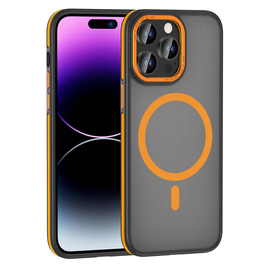 Apple iPhone 14 Pro Kılıf M-safe Şarj Özellikli Mat Görünümlü Zore Ant Kapak