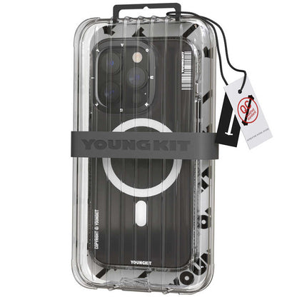 Apple iPhone 14 Pro Kılıf M-safe Şarj Özellikli YoungKit Exquisite Serisi Kapak