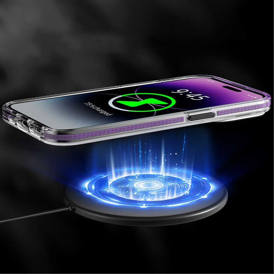 Apple iPhone 14 Pro Kılıf M-safe Şarj Özellikli Youngkit Jane Sand Serisi Kapak