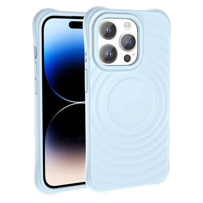 Apple iPhone 14 Pro M-safe Şarj Özellikli Airbagli Mat Görünümlü Zore Hepi Kapak