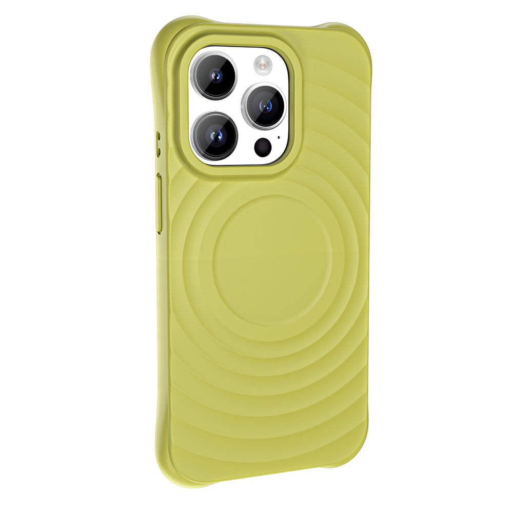 Apple iPhone 14 Pro M-safe Şarj Özellikli Airbagli Mat Görünümlü Zore Hepi Kapak